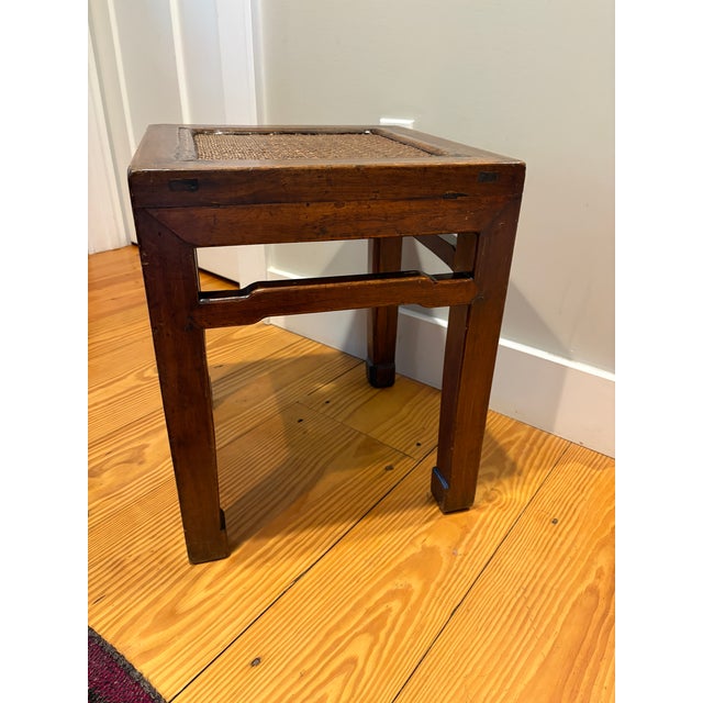 Antique Chinese Ming Dynasty Side Table or Stool For Sale - Image 4 of 9