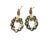 Gia Certified 14k Yellow Gold Door-Knocker Diamond Drop Earrings 1.60 CTW D–g Vs, Pair For Sale In New York - Image 6 of 10