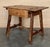 Wood Early 20th Century French Oak Worktable Table with One Drawer, 1920s For Sale - Image 7 of 12