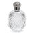 Stunning Edwardian Antique Cut Crystal Perfume Cologne Bottle Sterling Silver Lid Antique Luxury Home Vanity Dressing Table Décor For Sale