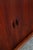 Brown Mid Century Danish Modern Credenza Highboard Sideboard Sliding Teak 4 Doors Bar For Sale - Image 8 of 12