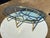 Hollywood Regency Vintage Mid Century Cocktail Labarge Style Brass and Glass Oval Coffee Table For Sale - Image 3 of 17