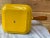 Wood Mid 20th Century Japanese-Made Wood and Yellow Enamel Fondue Pot For Sale - Image 7 of 9