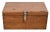 Small 19th Century Naval Chest in Teak For Sale