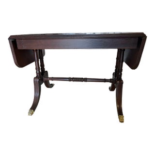 Drop-Leaf Table by w.a. Hathaway's Circa 1926 For Sale