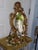 Antique Nb&iw Gold Gilt Rococo Brass Table Mirror Free Standing Vanity Mirror For Sale - Image 9 of 15