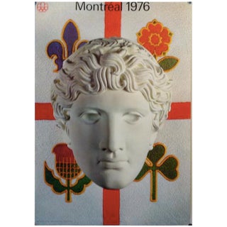 1976 "Classical Statue" Montreal Olympic Poster For Sale