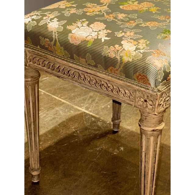 19th C. French Louis XVI Stool For Sale - Image 4 of 5