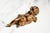 This charming solid metal cherub putti sculpture is a beautifully modeled decorative piece with wonderful weight,...