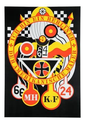 Robert Indiana, The Hartley Elegies: The Berlin Series - KvF III, 1990 From the series From The Hartley Elegies: The Berlin Series