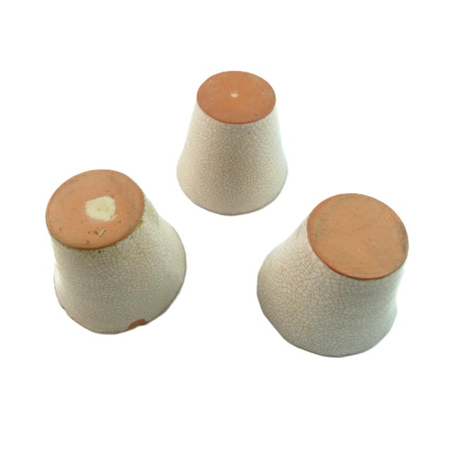 Vintage Pink Cachepots or Planters, Set of Three, Herb Planters For Sale - Image 6 of 7