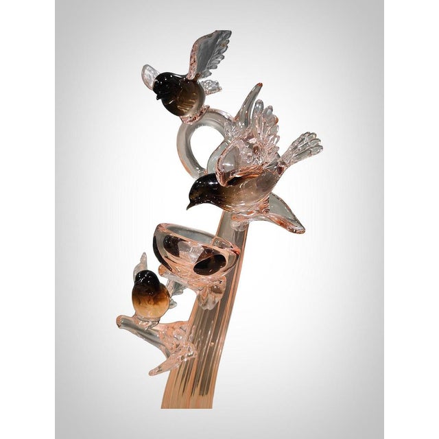 Murano Sculpture by Pino Signoretto Representation Murano Gl, 1970s For Sale - Image 11 of 18