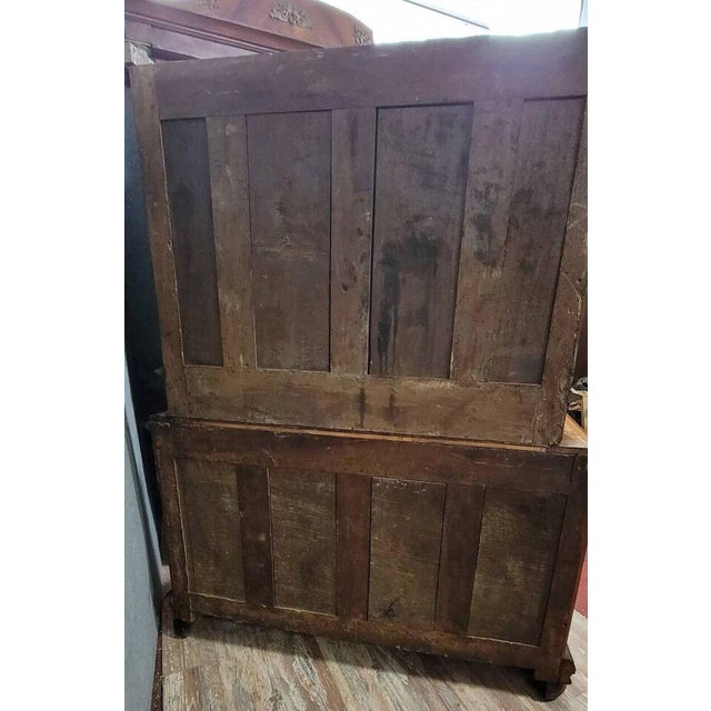 Bellifontaine Cabinet with Recessed Four Doors in Walnut For Sale - Image 6 of 7