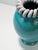 Mid-Century Belgian Turquoise Glazed Ceramic Urn Vase, 1950s For Sale - Image 10 of 11