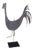 French Artist, Large Handcrafted Cockerel Sculpture, 1880, Iron For Sale