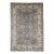 Indian Wool Floral Oushak Area Rug Hand-Knotted in Earthy Tones For Sale