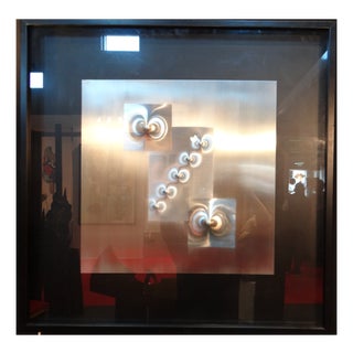 Angelo Brescianini, 44-Caliber Sculpture on 100cm Aluminum For Sale