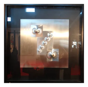 Angelo Brescianini, 44-Caliber Sculpture on 100cm Aluminum