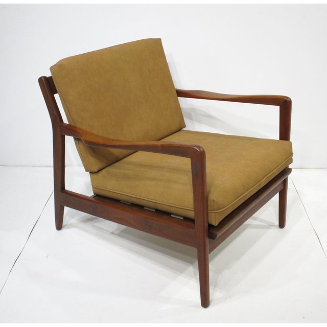 Folke Ohlsson Walnut Lounge Chair by Dux For Sale - Image 11 of 11