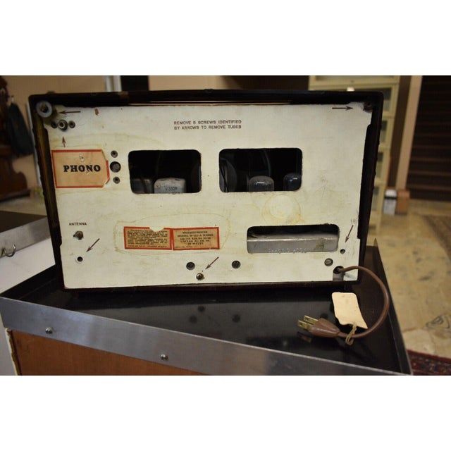 Vintage 1946 Westinghouse Table Top Tube Radio Model H122a Chairish