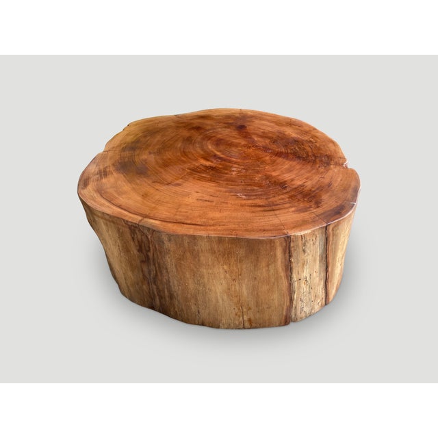 Contemporary Andrianna Shamaris Reclaimed Mahogany Wood Coffee Table For Sale - Image 3 of 5