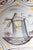 18th Century Dutch Delft Yellow & Manganese Windmill Dish For Sale - Image 4 of 9