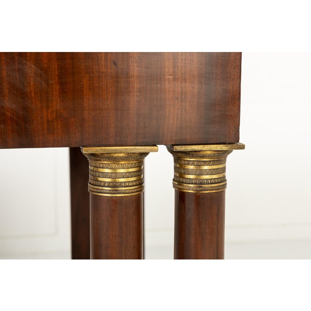 19th Century Italian Mahogany Console Tables, Set of 2 For Sale - Image 14 of 15