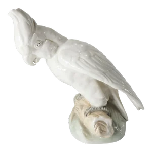 20th Century Czech Hollywood Regency Cockatoo Figure by Amphora
