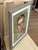 Paper Vintage Midcentury Framed Artisan Portrait of a Handsome Man For Sale - Image 7 of 7