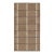 Rug & Kilim’s Scandinavian-Inspired Rug, Beige-Brown Earth Tones With Stripes For Sale