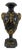 Ornamental Vase in Green Marble and Gilded Bronze, France, 1800s For Sale