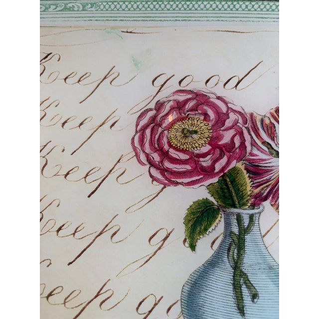 The advice - Keep good company - is priceless. Luckily, the pretty tray it's printed on is rather affordable! This large...