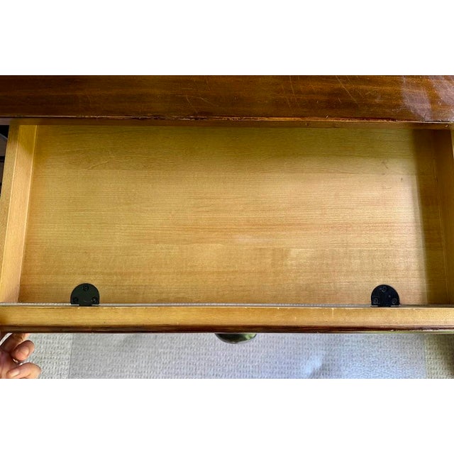 Pottery Barn Walnut Bedford Executive Desk (Check My Other Listing for a Matching Desk, Sold Separately) For Sale - Image 10 of 13