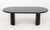 Intrex Habitat Postmodern Black Lacquered Extending Dining Table, with two extension leaves. 29" H x 84" W x 45" D; fully...