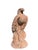 Large Terracotta Perched Eagle Garden Statue 30" Tall For Sale - Image 4 of 11