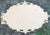 Gold Vintage Gold Resin Framed 40” Large Oval Wall Mirror French Rococo Hollywood Regency Style For Sale - Image 8 of 10