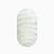 White Vintage Striped Glass Wall Lamp from Peill & Putzler, Germany, 1970s For Sale - Image 8 of 9