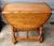 Tan 20th Century Cushman Classics Farmhouse Style Drop Leaf Side Table For Sale - Image 8 of 10