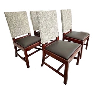 Set of 4 Hickory Chair Side Dining Chairs For Sale