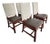 Set of 4 Hickory Chair Side Dining Chairs For Sale