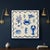 Coastal “Blue Tide Specimen ” an Original 36x36 Coastal Painting by Michell Heimann For Sale - Image 3 of 3