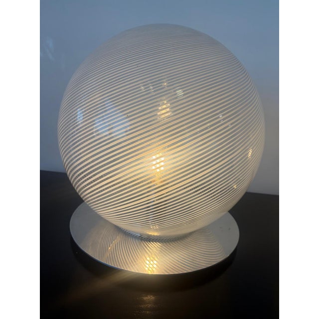 Table Lamps by L. Diaz De Santillan for Venini, 1970s, Set of 2 For Sale - Image 12 of 15