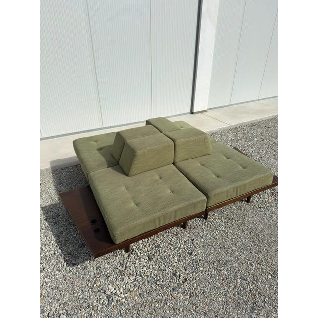 Vintage Italian Modular Living Room Sofa, 1970s, Set of 4 For Sale - Image 3 of 9