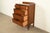 Berkey & Gay Style Antique French Regency Louis XVI Walnut Highboy Dresser, Circa 1930s For Sale In South Bend - Image 6 of 14