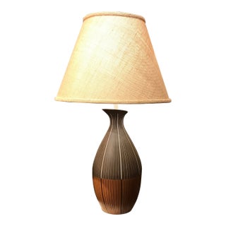 1960's Italian Bitossi Ceramic Lamp Designed by Zaccagnini for Raymor For Sale