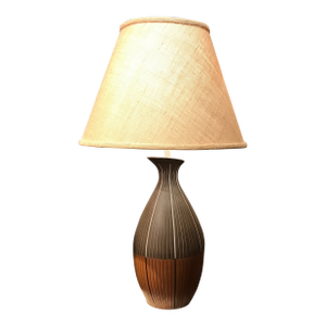 1960's Italian Bitossi Ceramic Lamp Designed by Zaccagnini for Raymor