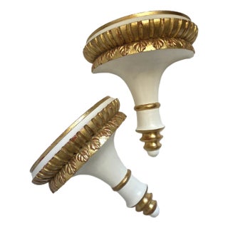 Pair of Shantalle Studio Wall Brackets For Sale