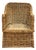 Vintage Braided Wicker Club Chair For Sale
