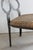 Biedermeier Mid 20th Century Biedermeier Style Forged Iron Dining Chairs For Sale - Image 3 of 9