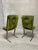 Pair of Vintage 1970’s MCM Tubular Metal Frame Dining Chairs For Sale - Image 10 of 15